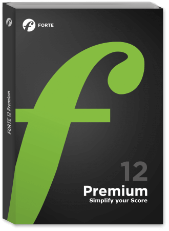 Forte Notation FORTE 12 Premium v12.1 Premium RETAIL WiN
